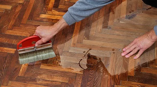 Staining Hardwood Floors